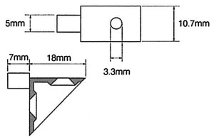 P85_Angled_Shelf_Support_Drawing