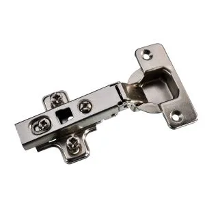110° Soft Close Clip on Hinge including Adjustable Mounting Plate & Euroscrews