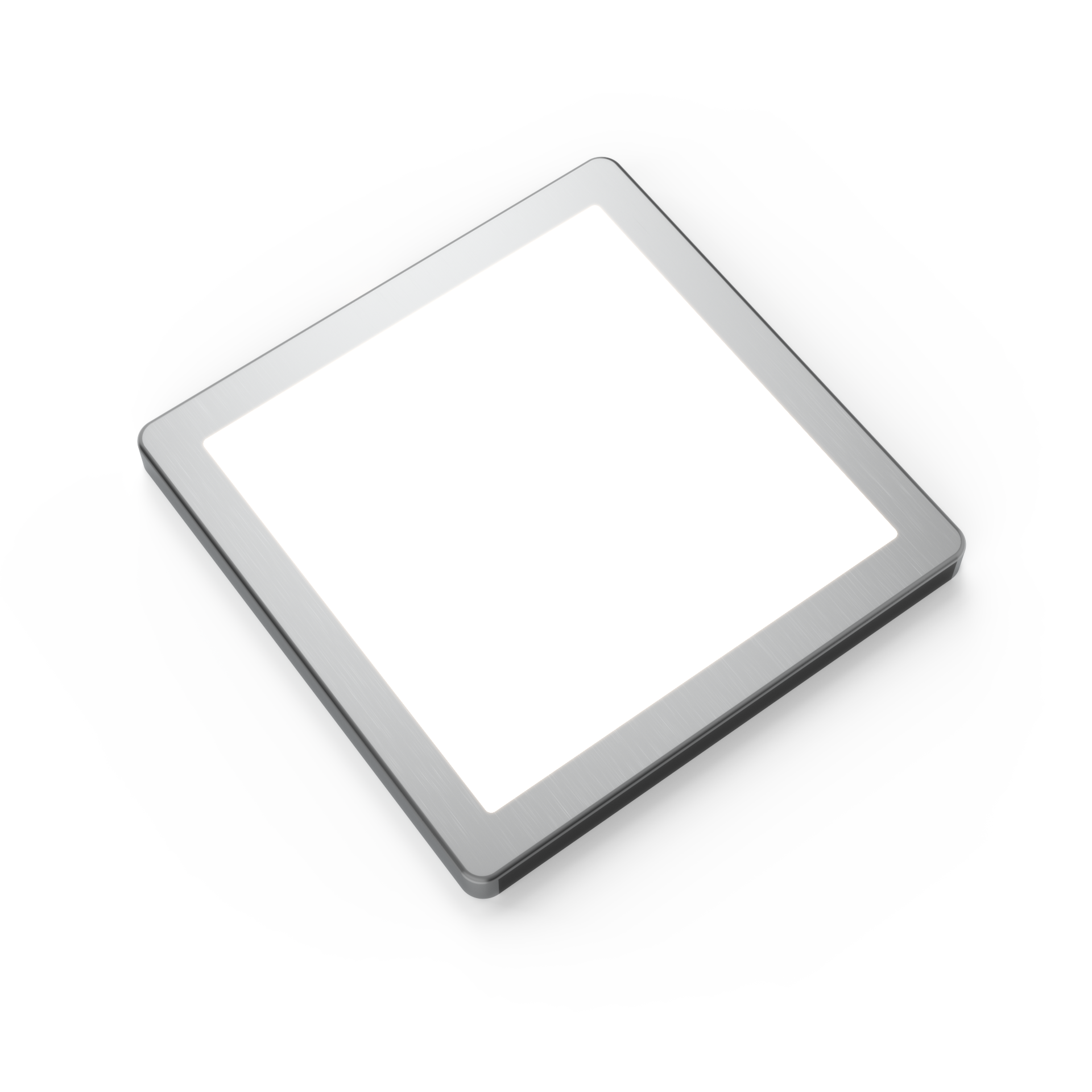 Selene - Slim Square Diffused Under Cabinet LED Light with Magnetic Bezel